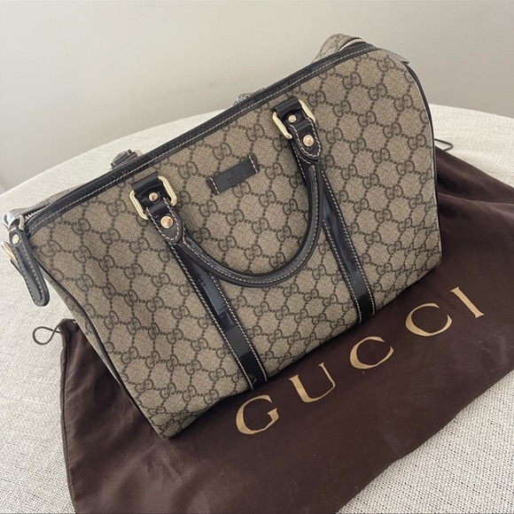 Gucci dark brown monogram bag - Picture 2 of 11
